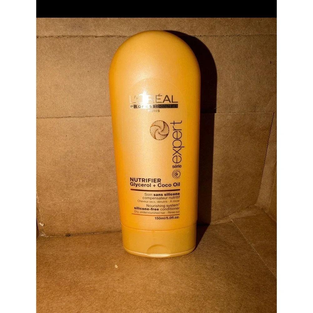 Loreal Conditioner Serie Expert Nutrifier Glycerol Coco Oil Silicone Free‎ hair